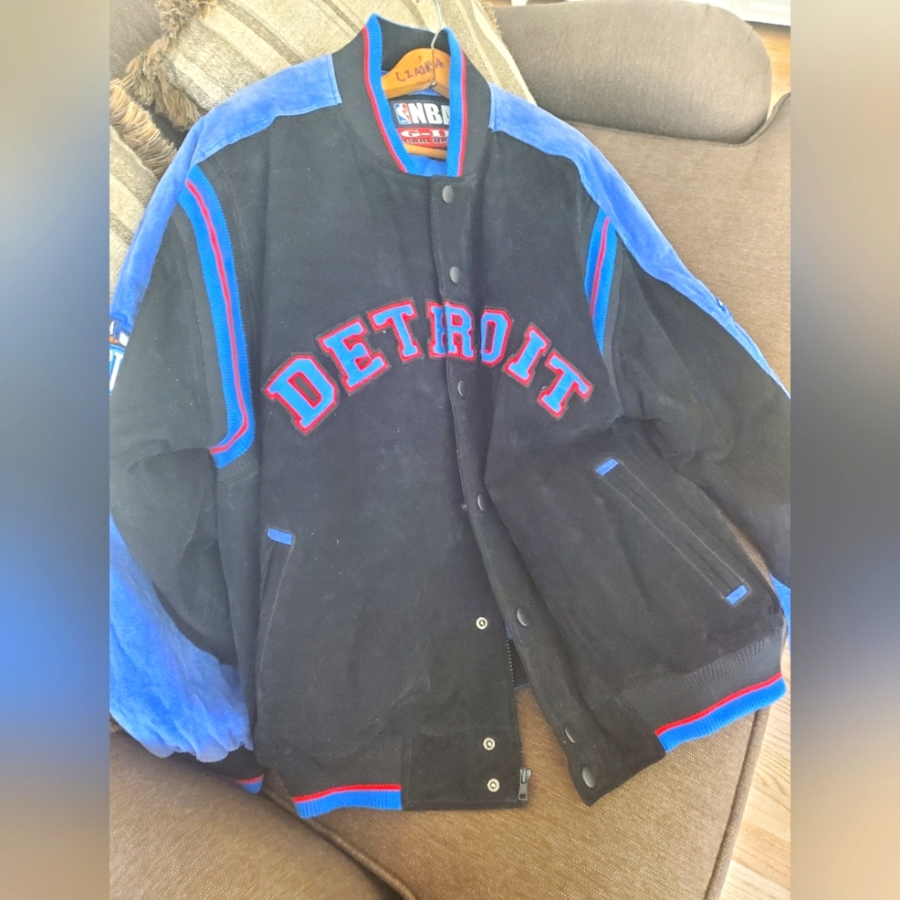 Men's NBA Detroit Pistons Jacket